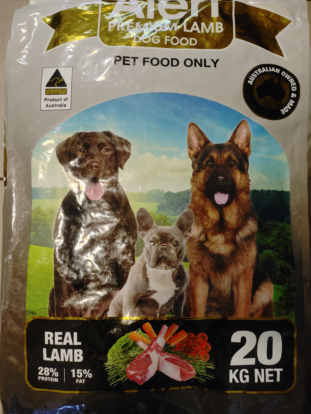 OH - Alert Dog Lamb 20kg