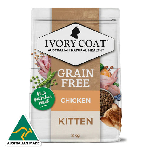 IVORY COAT Kitten Chicken Grain Free 2kg