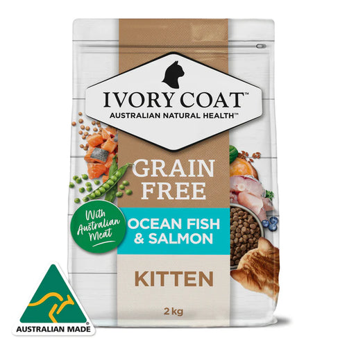 IVORY COAT Cat Adult Grain Free Ocean Fish & Salmon 4kg