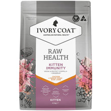 Load image into Gallery viewer, IVORY COAT Kitten RAW HEALTH Immunity Chicken + Freeze Dried Lamb 2kg