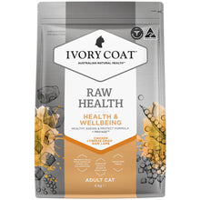 Load image into Gallery viewer, IVORY COAT Cat RAW HEALTH Health &amp; Wellbeing Chicken + Freeze Dried Lamb 4kg