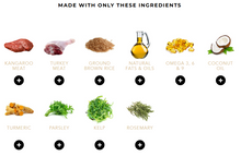 Load image into Gallery viewer, Meals For Meows Cat Kangaroo &amp; Turkey Gluten Free PURPLE