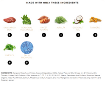 Load image into Gallery viewer, OH - Meals For Mutts Dog Single Protein Kangaroo Grain Free Gluten Free BLUE 14kg