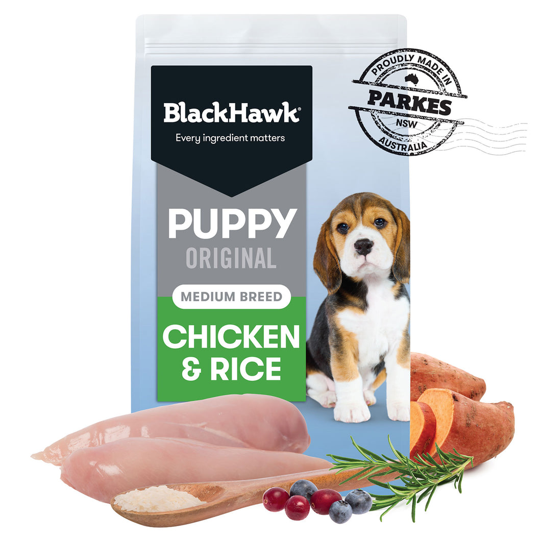 OH - Black Hawk Holistic Puppy (Medium) 20kg