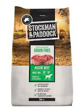 Load image into Gallery viewer, Stockman &amp; Paddock Dog Grain Free Beef 20kg