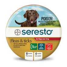 Load image into Gallery viewer, Advantage Seresto Flea &amp; Tick Collar Dogs Over 8kg