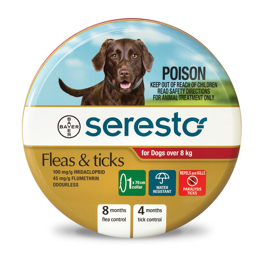 Advantage Seresto Flea & Tick Collar Dogs Over 8kg