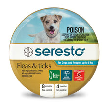 Load image into Gallery viewer, Advantage Seresto Flea &amp; Tick Collar Dogs/Puppies Up To 8kg