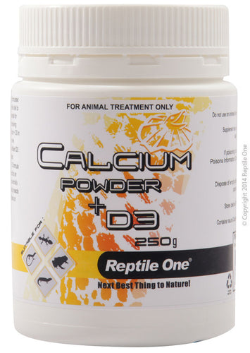 REPTILE ONE Calcium Powder + D3 Reptile