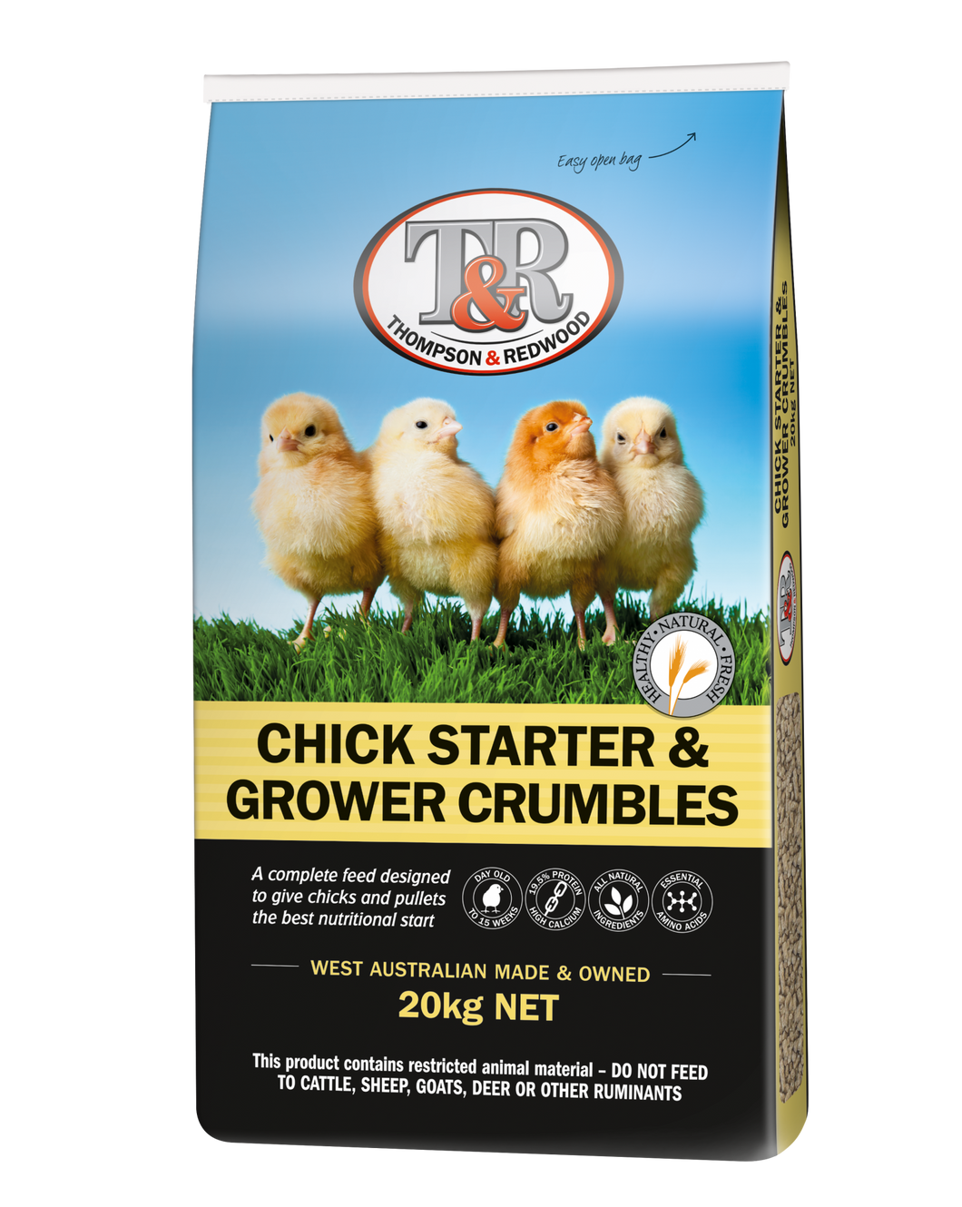 OH - T & R Chick Starter & Grower Crumbles 20kg