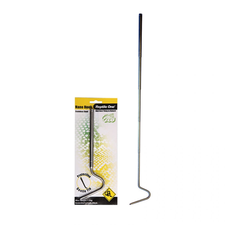 REPTILE ONE Nano Hook Snake Extendable 20cm To 60cm Stainless Steel