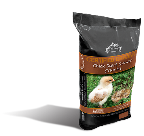 CHF Organic Chick Starter/Grower Crumble 20kg