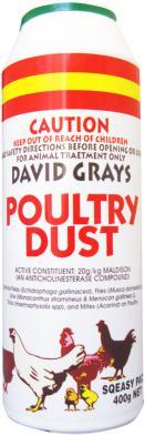 David Gray Poultry Dust 400gm Squeasy Pack