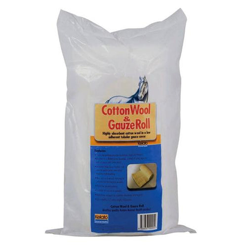Kelato Cotton Wool & Gauze Roll 500g 30cm x 3.5m