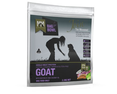 Meals For Mutts Dog Single Protein Goat Grain Free Gluten Free PURPLE
