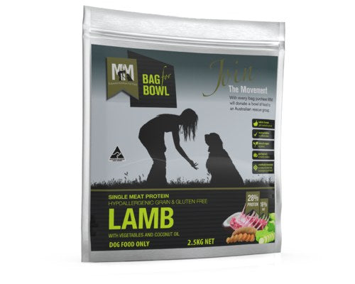 Meals For Mutts Dog Single Protein Lamb Grain Free Gluten Free BROWN