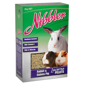 Nibbler Rabbit & Guinea Pig Lucerne Pellets 2kg